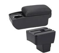 CRJIMX For MAZDA CX-3 Armrest Box Retrofit For Mazda 2 Skyactiv Version Cx3 Car Armrest Storage Box Interior Car Accessories(C3 Black white NO USB)