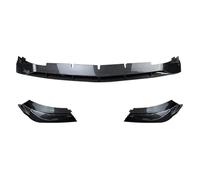 CRJIMX For Mercedes For Benz C Class W206 C200 C260 2022-2024 Front Bumper Lip Splitter Wind Knife Spoiler(Carbon Fiber Look)