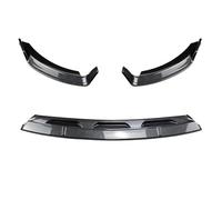 CRJIMX For Mercedes For Benz GLE Class W167 C167 AMG 2019-2023 Front Lip Bumper Splitter Spoiler Shovel Diffuser Accessories(Carbon Look)