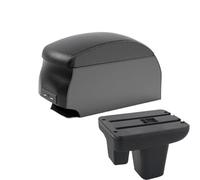 CRJIMX For MG MG3 Car Armrest Box Central Storage Box Internal Modification Charging In-car Supplies Right-hand Drive(B2 Black double)