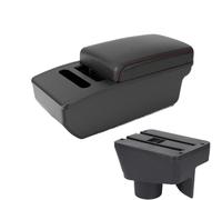 CRJIMX For MG3 Armrest Box Car Center Console Storage Box Armrest Interior Storage Box Auto Parts With Tissue Box(A1 red Tissue Box)