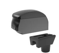 CRJIMX For Mitsubishi For Attrage For Mirage Armrest Box For Mitsubishi For Space Star Car Armrest Storage Box(A2 Black single)
