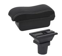 CRJIMX For Mitsubishi For Colt Z30 Armrest Box For Colt Car Armrest Central Storage Box With USB(A white line No USB)