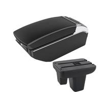 CRJIMX For Morris For Garages MG3 Armrest Box Armrest Box For MG MG3 Car Armrest Central Storage Box RHD(White line No USB)