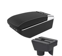 CRJIMX For Morris For Garages MG3 Armrest Box For MG MG3 Car Center Console Armrest Modification Accessories With USB(A2 Black line7 USB)