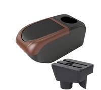 CRJIMX For Morris For Garages MG3 Armrest Box For MG MG3 Car Center Console Armrest With USB Interface(B3 Brown frame 6USB)