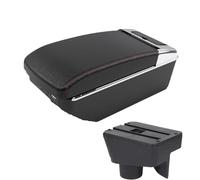 CRJIMX For Morris For Garages MG3 For MG MG3 Central Armrest Box Interior Car Accessories Modification USB(A1 Black red 7USB)