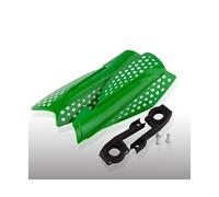 CRJIMX For Motorcycle Dirt Pit Bike ATV Quads With 22mm Enduro Motocross Handguard Hand Guards Protector Handbar Protection(Green White)