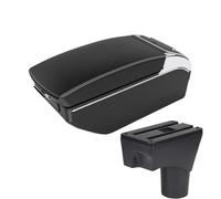 CRJIMX For N&issan For March For Micra K13 MK4 IV For Sunny 2010-2022 Central Armrest Box(Black white 7 USB)