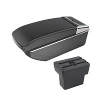 CRJIMX For N&issan For Note E-Power 2016 2017-2022 For Note Central Storage Box Interior Retrofit Car Accessories(B3 Black white NO USB)