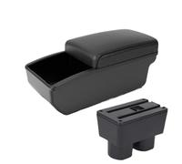 CRJIMX For N&issan For Tiida C11 For Sylphy For Latio Car Armrest Box Interior Center Storage Box(B2 Black Storage box)