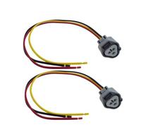 CRJIMX For Nissan For Rogue For Altima For Pathfinder For Murano For Maxima For Armada Headlight Turn Signal Bulb Socket Or Harness Connector Plug(Harness X2)