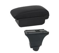 CRJIMX For Opel For Corsa C Armrest Box For Opel ForCorsa C Car Armrest Central Storage Box Retrofit With USB(B2 black line 3USB)