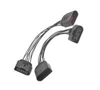 CRJIMX For Q7 A3 A4 A6 A8 For Quattro Headlamp Wire Harness Replacement 1J0 973 737 14 To 10 Pin Xenon HID Headlight Connector Adapter Cable 2Pcs