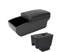CRJIMX For R&enault For Kaptur Armrest Box For R&enault For Kaptur For Captur QM3 Car Armrest Retrofit Parts Interior Accessories(B2 Black Storage box)