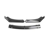 CRJIMX For Renault For Megan 4 2016-2022 Car Front Bumper Spoiler Fender Decorative Escort Accessories(Carbon Look)