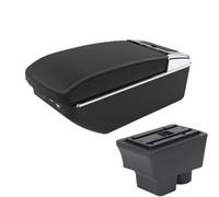 CRJIMX For S&koda For FABIA Armrest For S&koda For Fabia II 2008-2014 Car Armrest Box Storage Box Interior Parts(A2 Black line7 USB)