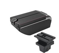 CRJIMX For S&koda For Octavia Armrest Box For S&koda For Yeti Mk2 A5 Car Armrest Storage Box Car Accessories(B1 Red line 7 usb)