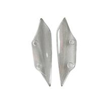 CRJIMX For S1000 RR S 1000RR S1000RR 2009-2018 Front Fairing Panel Cover Wing Aerodynamic Winglets Motorcycle Accessories(Clear,2009-2014)