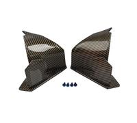 CRJIMX For S1000RR 2009 2010 2011 2012 2013 2014 Motorcycle Rear Tail Spoiler Fixed Wing Fairing Winglet(Carbon Fibre Brown)
