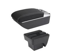 CRJIMX For SEAT For ARONA Armrest Box Storage Box Interior Details Car Accessories(D3 white line 7USB)