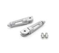 CRJIMX For Street For Triple 765RS 765 R RS 765R 2020-2025 Motorcycle Accessories Front Footrests Foot Pegs Pedal Aluminum(Silver)