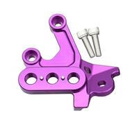 CRJIMX For Surron For Light Bee X S For Segway X160 X260 Electric Motorcycle Foot Pegs Fixing Bracket Mount Support(Purple Left)