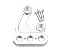 CRJIMX For Surron For Light Bee X S For Segway X160 X260 Electric Motorcycle Foot Pegs Fixing Bracket Mount Support(Silver Right)