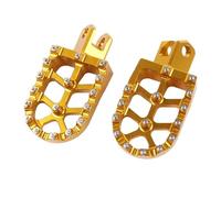 CRJIMX For Suzuki DRZ400S DRZ400SM DRZ400 DRZ 400 400S 400SM RM125 RM250 RM250Z RMX250 Footrest Foot Pegs Pedals Footpegs(Gold)