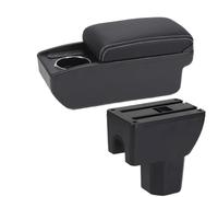 CRJIMX For Suzuki For IGNIS Car Armrest Box Retrofit Parts Interior Cup Holder Storage Box Accessories(B3 Black white 6USB)