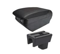 CRJIMX For Suzuki For Swift 2005-2024 Car Armrest Car Accessories Interior Details Storage Box Retrofit Parts(E black line 9USB)