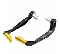CRJIMX for Suzuki GSXR 600 750 1000 K3 K4 K5 K6 K7 K8 Universal 7/8" 22mm Motorcycle Handlebar Grips Guard Brake Clutch Levers Guard Protector(Gold)
