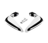 CRJIMX For SUZUKI SV650 DL 650 For V STROM GSX S750 GSR 750 For KATANA GSX750F Motorcycle Hand Guards Lights LED Handguard Protective Gear(WHITE)