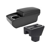CRJIMX For SUZUKI SX4 Armrest Interior Parts Car Armrest Box Retrofit Parts Storage Box Car Accessories Interior Details(A3 Black white NO USB)