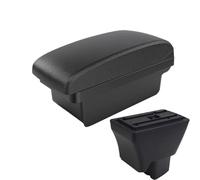 CRJIMX For Tata For Tiago Car Armrest With USB Center Console Storage Box(A2 black line No USB)