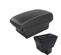 CRJIMX For Tata For Tiago Car Armrest With USB Center Console Storage Box(A3 Black white NO USB)