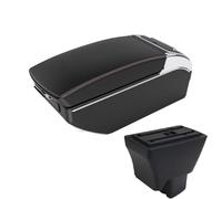 CRJIMX For Tata For Tiago Car Armrest With USB Center Console Storage Box Accessories Car Decoration(Black red 7 USB)
