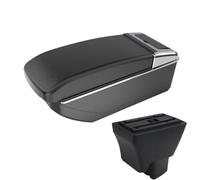CRJIMX For Tata For Tiago Car Armrest With USB Center Console Storage Box(B2 black line NO USB)