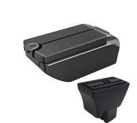 CRJIMX For Tata For Tirgo Car Armrest Leather Arm Rest Usb Interface Storage Box Accessories Center Console Automobile(B3 white line 7 usb)