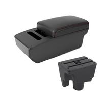 CRJIMX For Toyota For Aqua Armrest Box For Toyota For Prius C Aqua Car Armrest Storage Box Interior Car Accessories(A1 red Tissue Box)