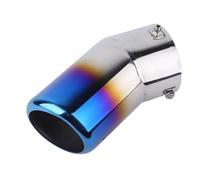 CRJIMX For Toyota For Land Cruiser 200 LC200 Stainless Steel Tail Exhaust Muffler Tip Pipe Car Styling Accessories(Blue)