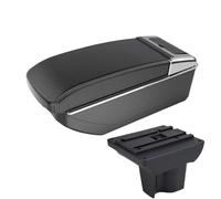 CRJIMX For TOYOTA For RUSH Armrest Box For Toyota For Avanza For Rush For Aruz Car Armrest Box Retrofit Interior Storage Box(B3 Black white NO USB)