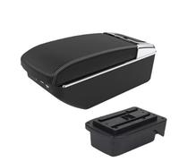 CRJIMX For TOYOTA For Verso EZ Car Armrest Box Interior Parts Storage Box With USB Interface(A3 Black white 7USB)