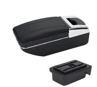 CRJIMX For TOYOTA For Verso For Verso EZ Car Armrest Box Interior Parts Storage Box(A2 black line No USB)