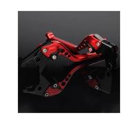 CRJIMX for Triumph for Street for Triple R 765 2020 2021 2022 2023 2024 CNC Motorcycle Adjustable Brake Clutch Lever Accessories(RED,177mm)