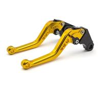 CRJIMX for Triumph for Street for Triple R 765 2020 2021 2022 2023 2024 CNC Motorcycle Adjustable Brake Clutch Lever Accessories(Gold,147mm)