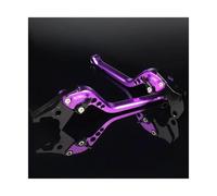 CRJIMX for Triumph for Street for Triple R 765 2020 2021 2022 2023 2024 CNC Motorcycle Adjustable Brake Clutch Lever Accessories(Purple,177mm)