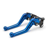 CRJIMX for Triumph for Street for Triple R 765 2020 2021 2022 2023 2024 CNC Motorcycle Adjustable Brake Clutch Lever Accessories(Blue,147mm)