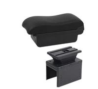 CRJIMX For Vauxhall For Opel For Adam For Astra J H G For Corsa D C GTC For Mokka X Car Armrest Box Centre Console(A2 black line No USB)