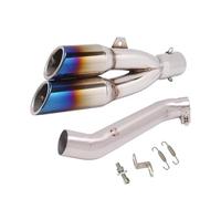 CRJIMX For VFR1200 X VFR1200F VFR 1200 2009-2014 2015 Motorcycle Exhaust Modify Middle Pipe Link Pipe Section Muffler Espace Moto(Style f)